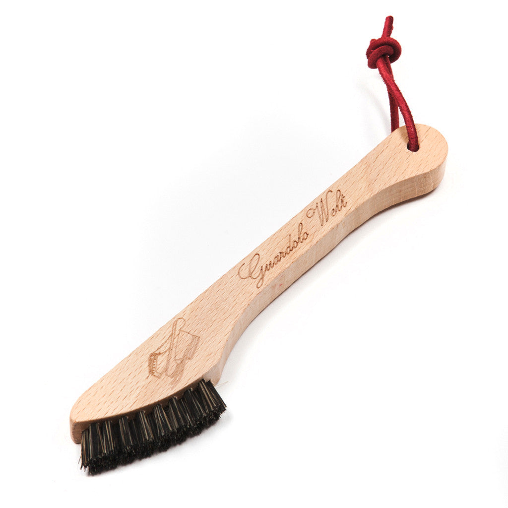 Kantenbürste "Welt Brush" aus natürlichem Buchenholz - Handarbeit